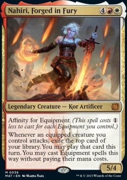 Magic: The Gathering Nahiri, Forged in Fury