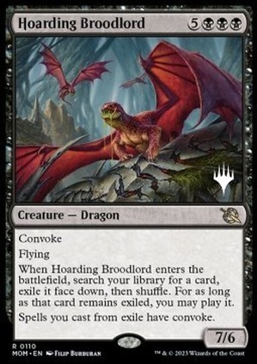 Magic: The Gathering Hoarding Broodlord (V.2)