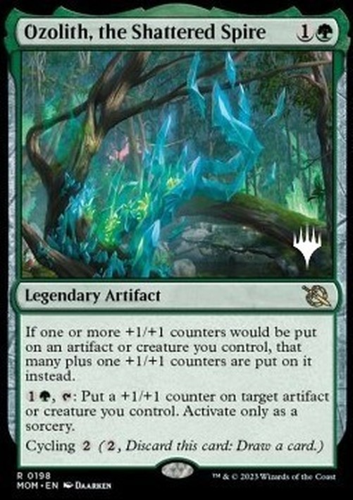 Magic: The Gathering Ozolith, the Shattered Spire (V.2)