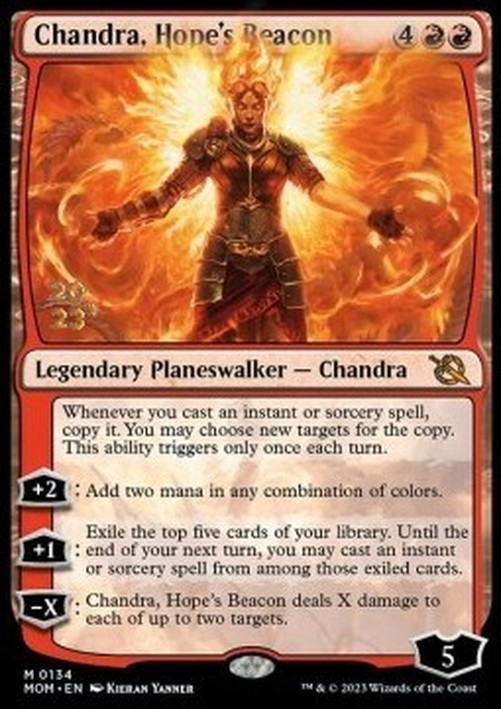 Magic: The Gathering Chandra, Hope's Beacon (V.1)