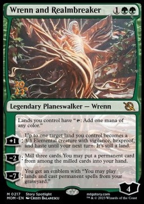 Magic: The Gathering Wrenn and Realmbreaker (V.1)