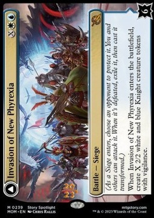 Magic: The Gathering Invasion of New Phyrexia // Teferi Akosa of Zhalfir (V