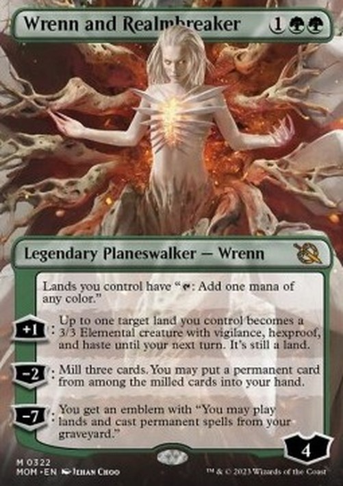 Magic: The Gathering Wrenn and Realmbreaker