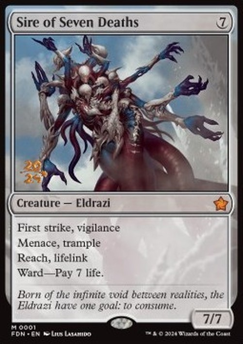 Magic: The Gathering Sire of Seven Deaths