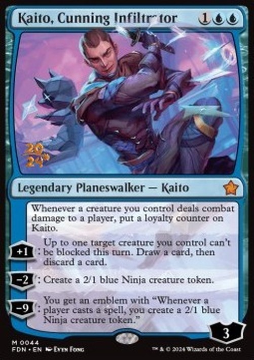 Magic: The Gathering Kaito, Cunning Infiltrator