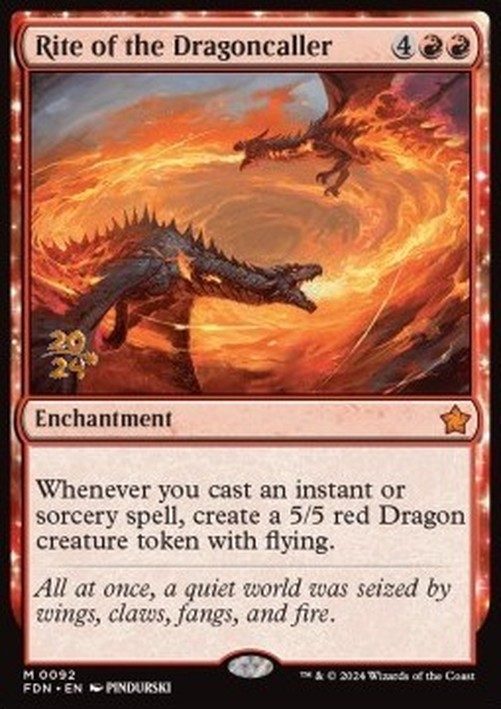 Magic: The Gathering Rite of the Dragoncaller