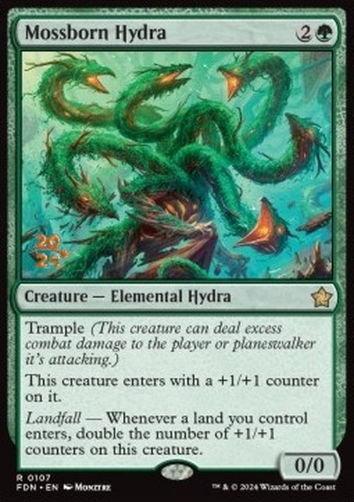 Magic: The Gathering Mossborn Hydra