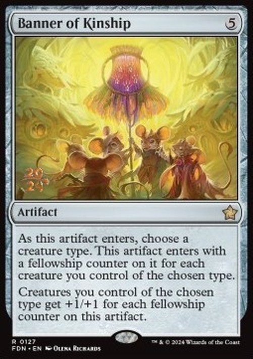 Magic: The Gathering Banner of Kinship (V.1)