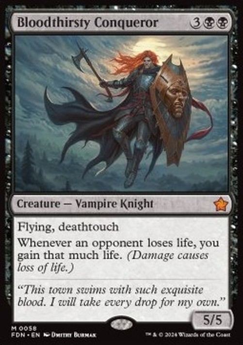 Magic: The Gathering Bloodthirsty Conqueror