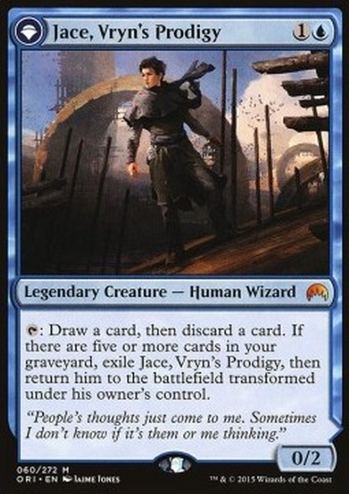 Magic: The Gathering Jace, Vryn's Prodigy // Jace, Telepath Unbound