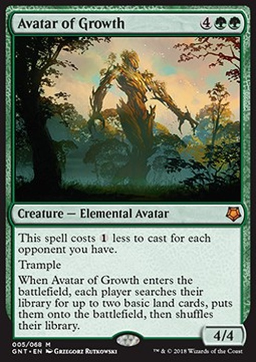 Magic: The Gathering Avatar of Growth