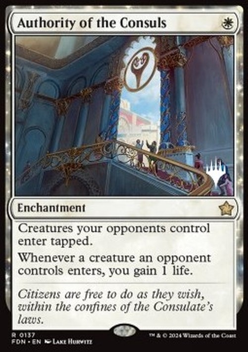 Magic: The Gathering Authority of the Consuls