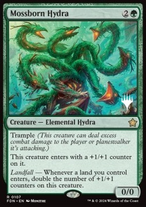 Magic: The Gathering Mossborn Hydra