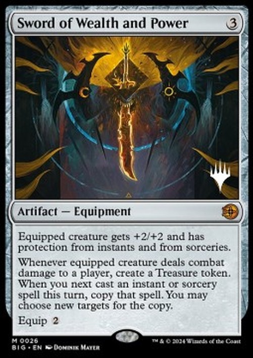 Magic: The Gathering Sword of Wealth and Power