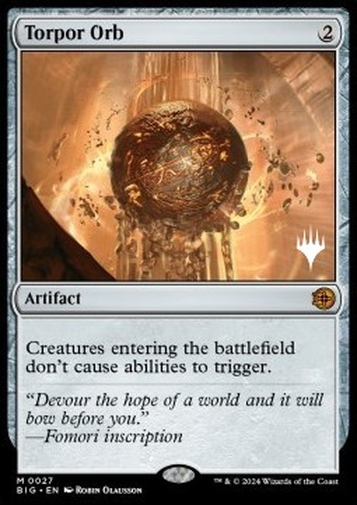 Magic: The Gathering Torpor Orb