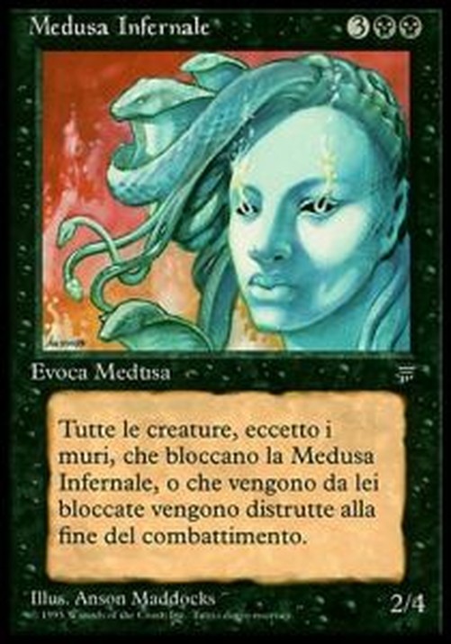 Magic: The Gathering Infernal Medusa