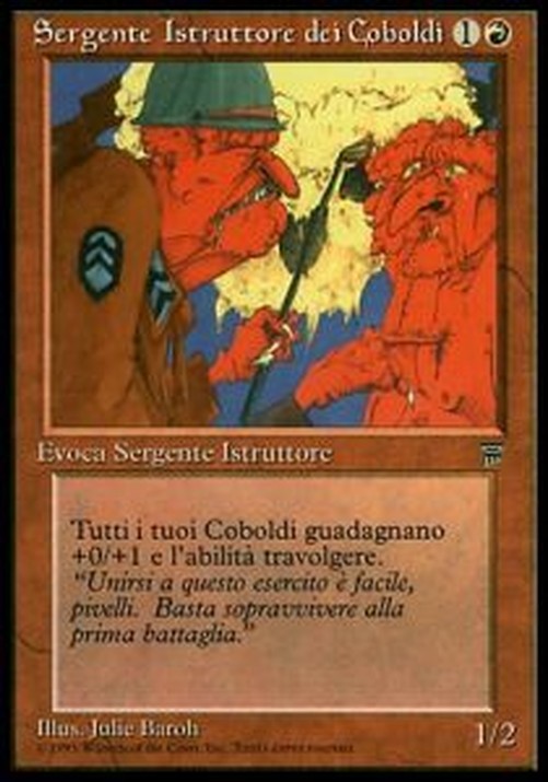 Magic: The Gathering Kobold Drill Sergeant