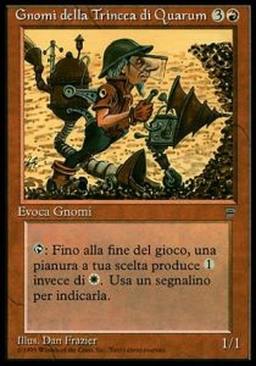 Magic: The Gathering Quarum Trench Gnomes