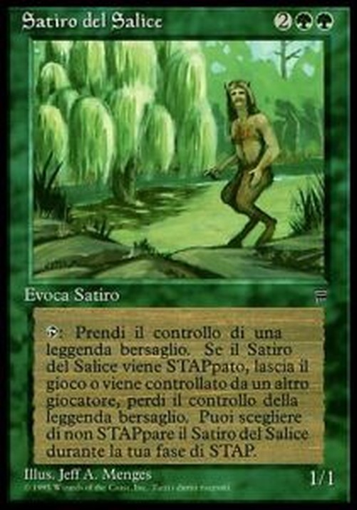 Magic: The Gathering Willow Satyr