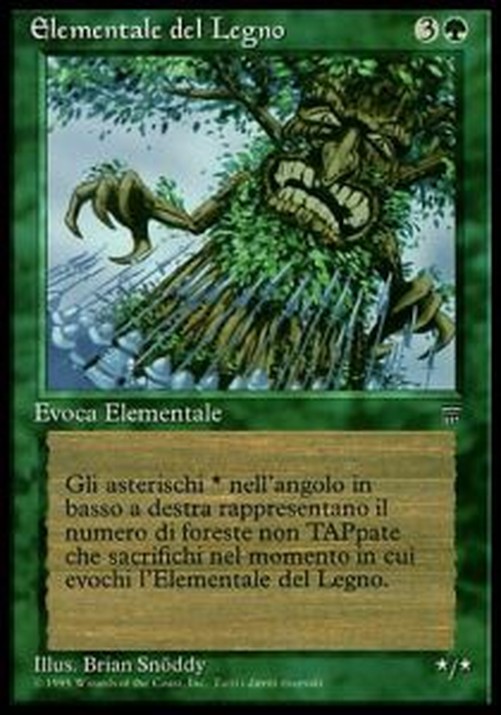 Magic: The Gathering Wood Elemental