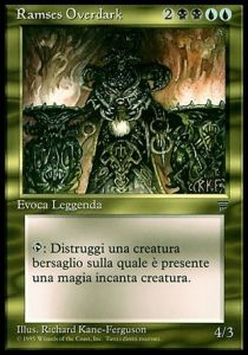 Magic: The Gathering Ramses Overdark