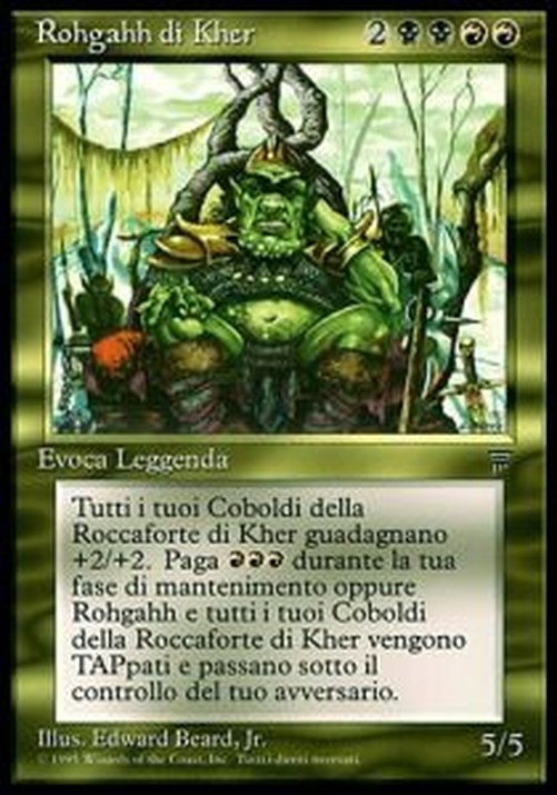 Magic: The Gathering Rohgahh of Kher Keep