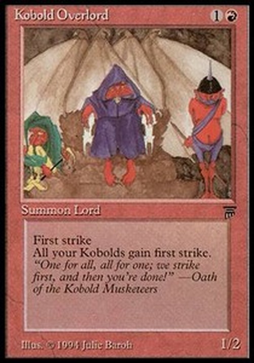 Magic: The Gathering Kobold Overlord