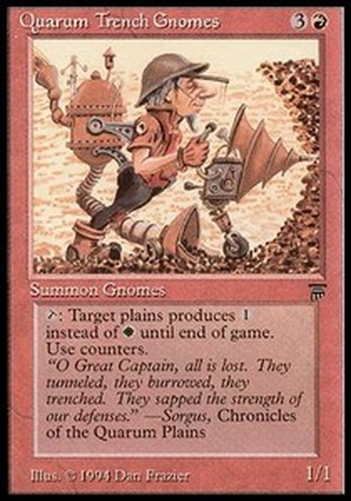 Magic: The Gathering Quarum Trench Gnomes