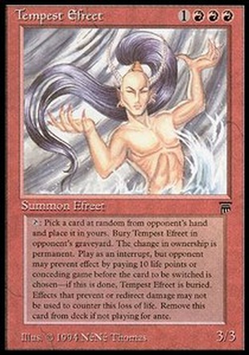 Magic: The Gathering Tempest Efreet