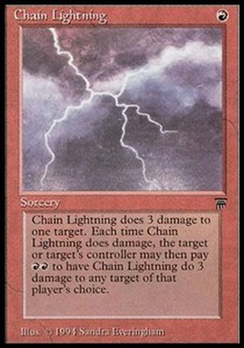 Magic: The Gathering Chain Lightning