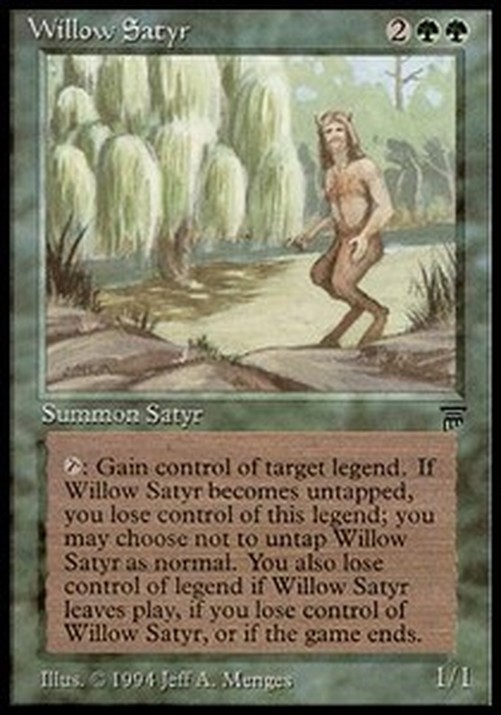 Magic: The Gathering Willow Satyr