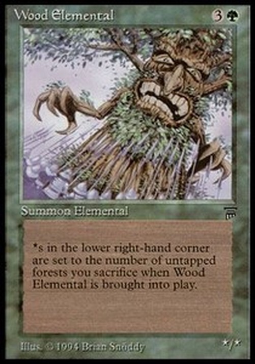 Magic: The Gathering Wood Elemental