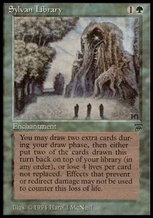 Magic: The Gathering Sylvan Library