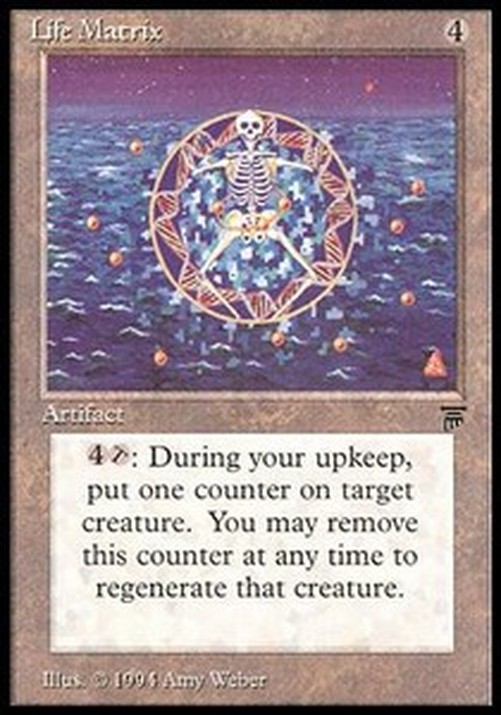 Magic: The Gathering Life Matrix