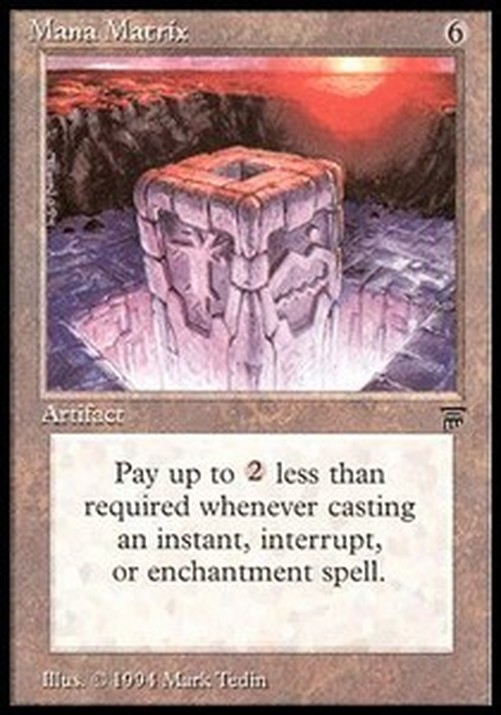 Magic: The Gathering Mana Matrix