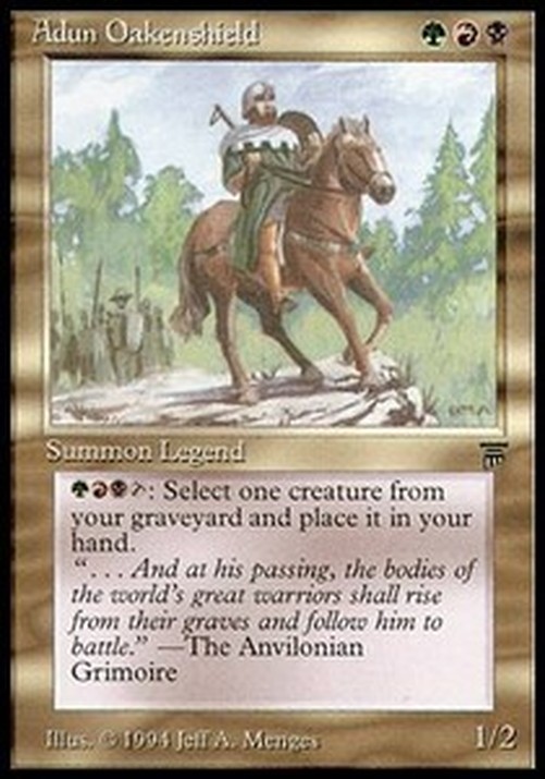 Magic: The Gathering Adun Oakenshield