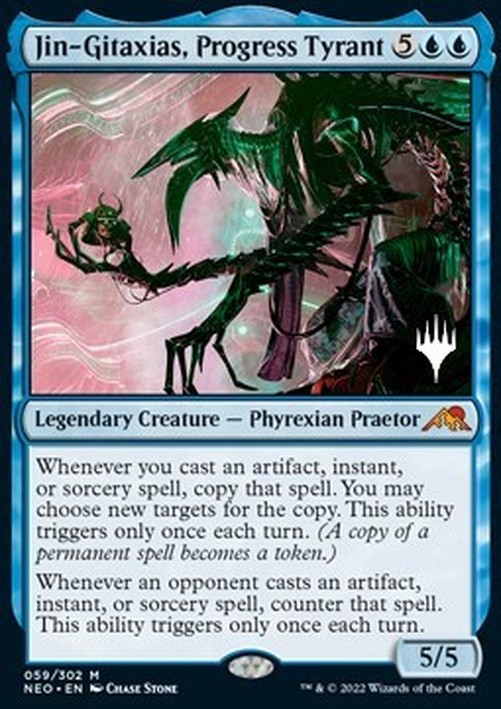 Magic: The Gathering Jin-Gitaxias, Progress Tyrant (V.2)