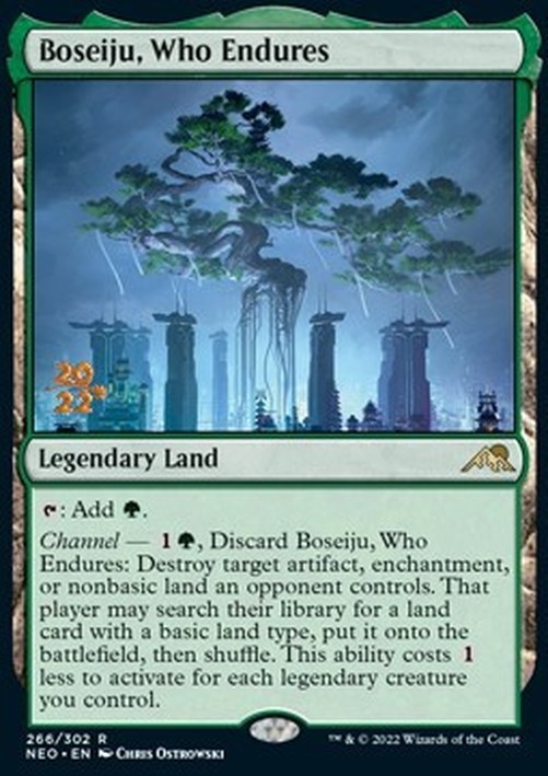 Magic: The Gathering Boseiju, Who Endures (V.1)