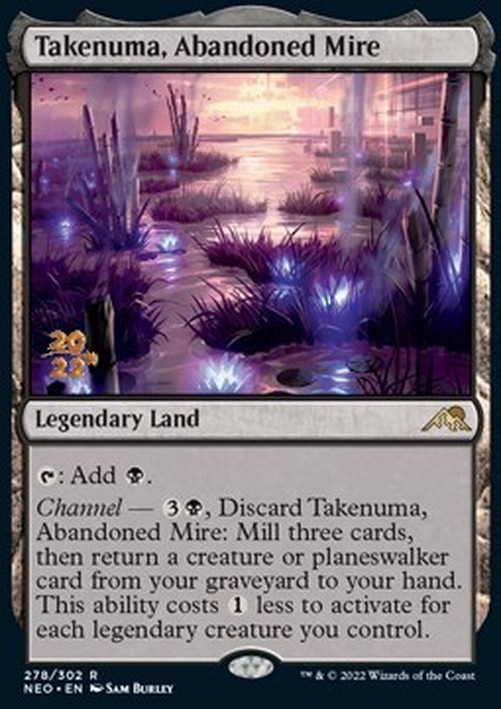 Magic: The Gathering Takenuma, Abandoned Mire (V.1)