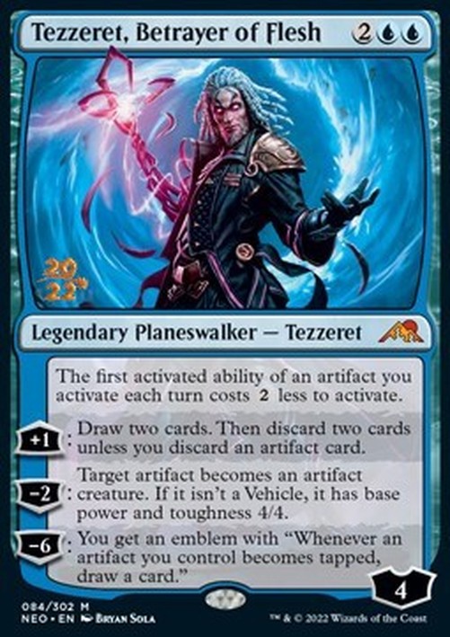 Magic: The Gathering Tezzeret, Betrayer of Flesh (V.1)