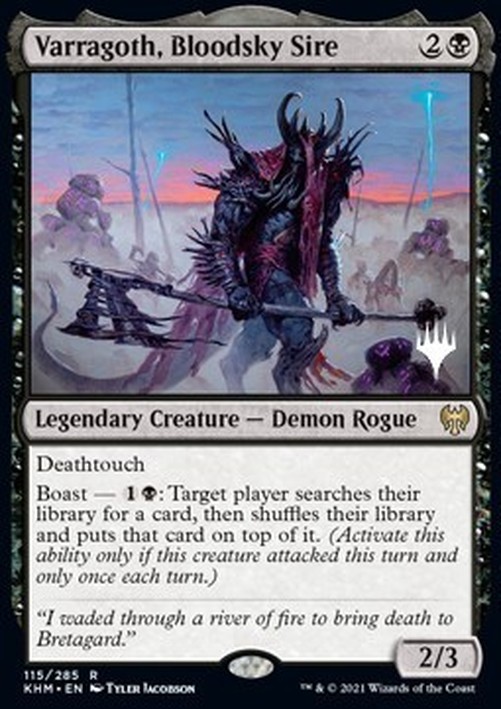 Magic: The Gathering Varragoth, Bloodsky Sire (V.2)