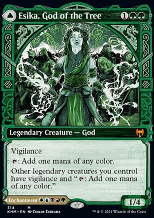 Magic: The Gathering Esika, God of the Tree // The Prismatic Bridge