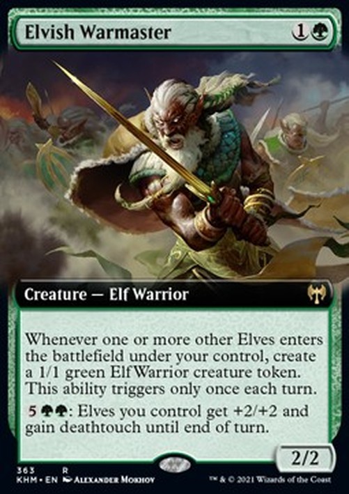 Magic: The Gathering Elvish Warmaster