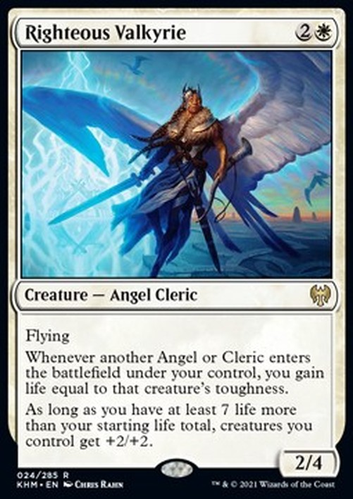 Magic: The Gathering Righteous Valkyrie