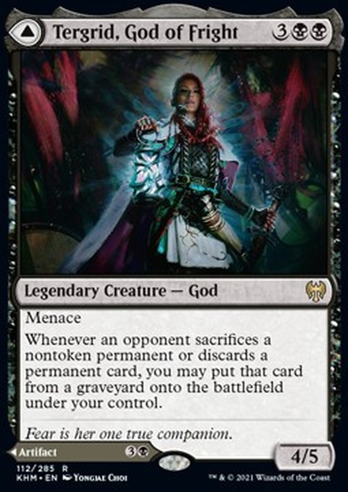 Magic: The Gathering Tergrid, God of Fright // Tergrid's Lantern