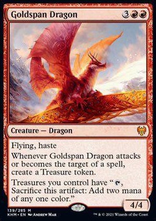 Magic: The Gathering Goldspan Dragon