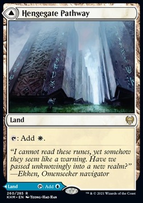 Magic: The Gathering Hengegate Pathway // Mistgate Pathway