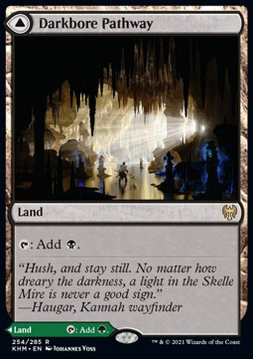 Magic: The Gathering Darkbore Pathway // Slitherbore Pathway