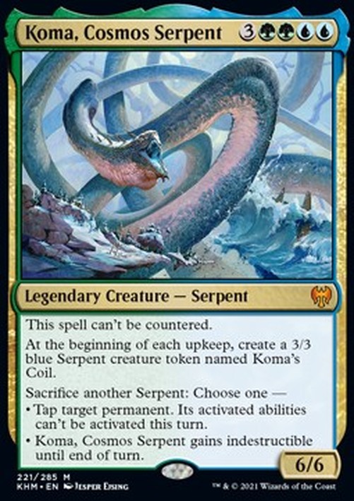 Magic: The Gathering Koma, Cosmos Serpent