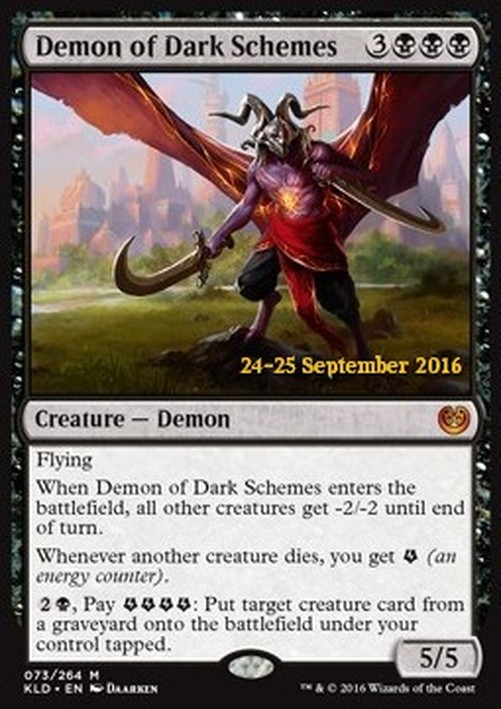 Magic: The Gathering Demon of Dark Schemes